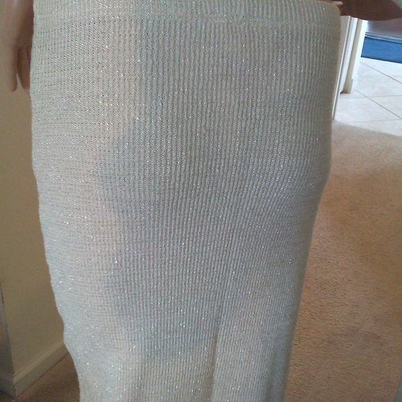 BNWT VINTAGE WHITE HOUSE BOUTIQUE 3 PC OFF WHITE/ GOLD SEXY SZ SMALL BY MARe' - Picture 5 of 12